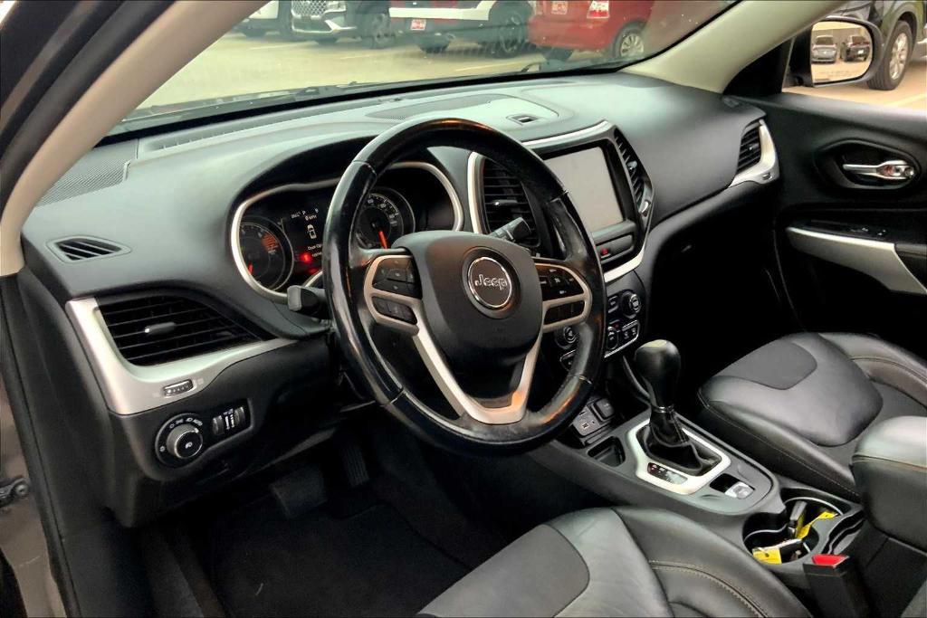 used 2018 Jeep Cherokee car, priced at $13,111