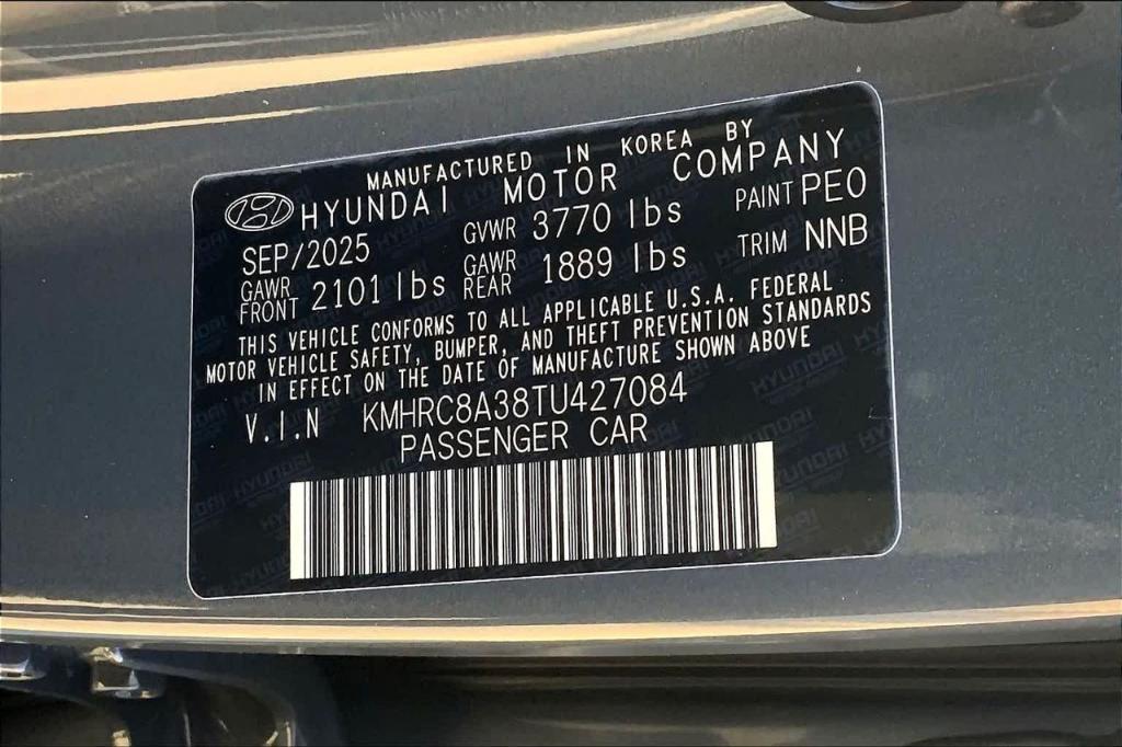 new 2026 Hyundai Venue car, priced at $24,585