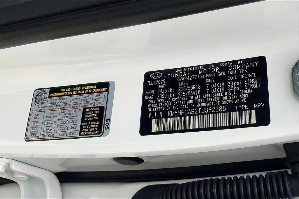 new 2026 Hyundai Kona car, priced at $24,924