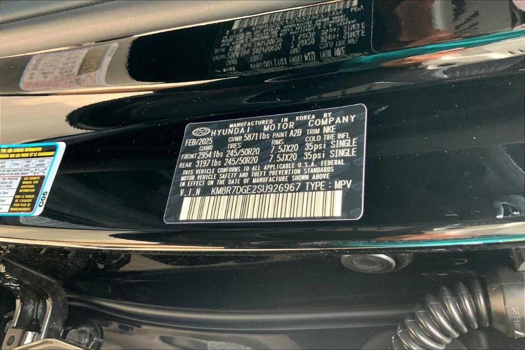 new 2025 Hyundai Palisade car, priced at $49,852