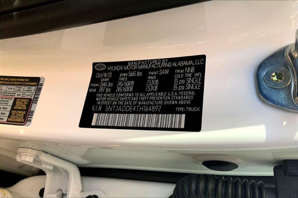 new 2026 Hyundai SANTA CRUZ car, priced at $29,541