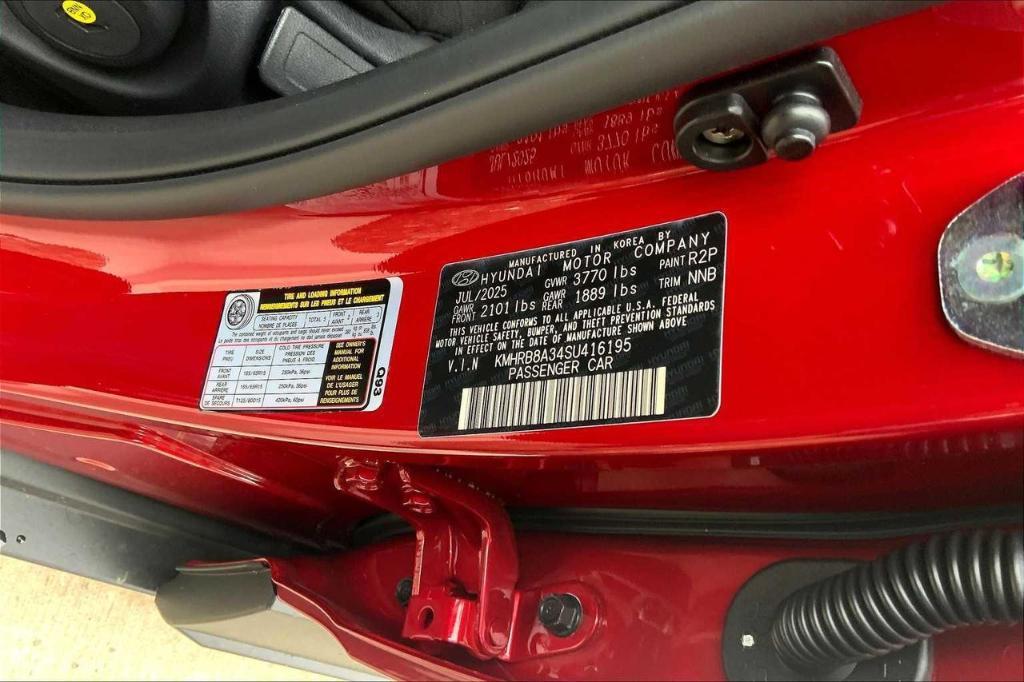 new 2025 Hyundai Venue car, priced at $18,621