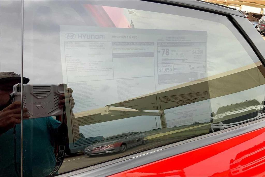 new 2025 Hyundai IONIQ 5 N car, priced at $60,498