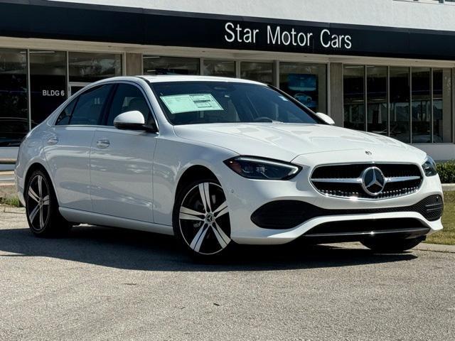 new 2025 Mercedes-Benz C-Class car, priced at $51,885