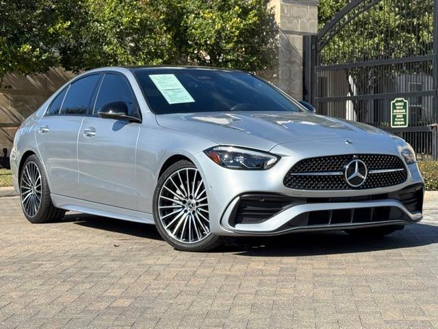 used 2023 Mercedes-Benz C-Class car, priced at $38,880