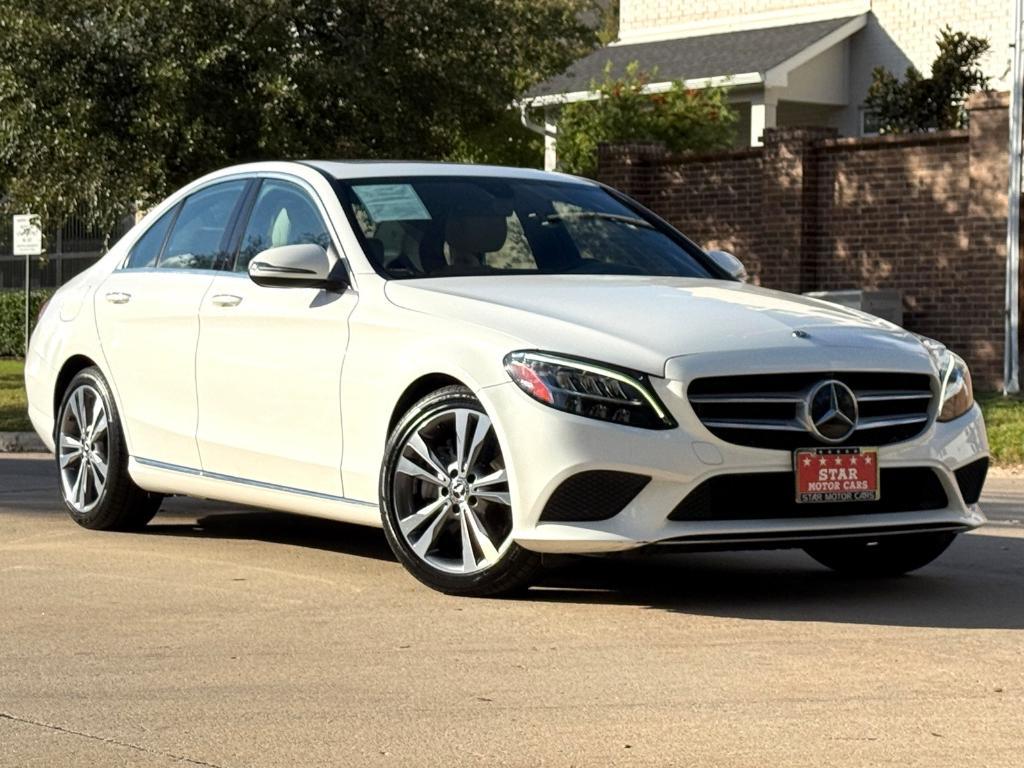 used 2019 Mercedes-Benz C-Class car, priced at $24,880