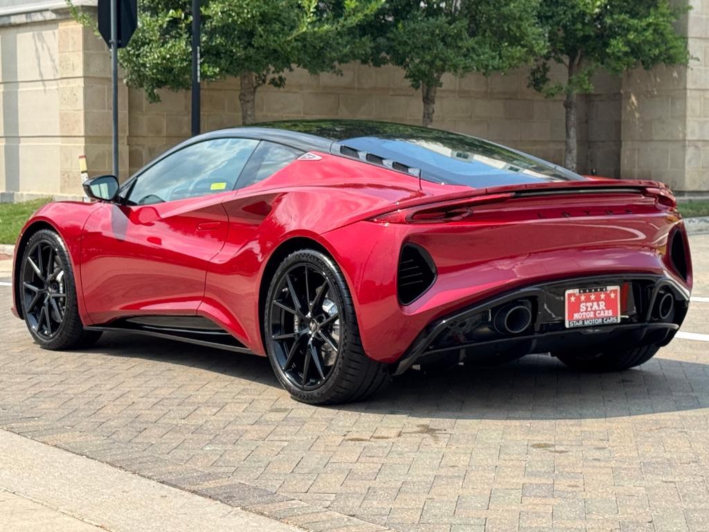 new 2025 Lotus Emira car, priced at $118,600