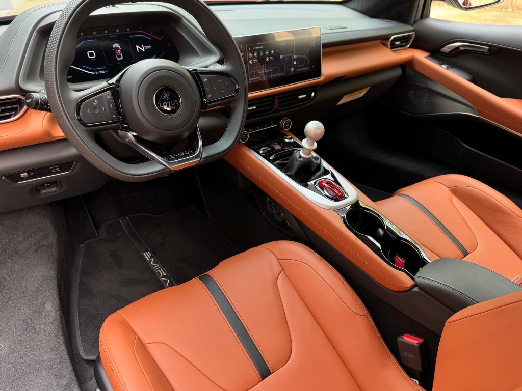 new 2025 Lotus Emira car, priced at $118,600