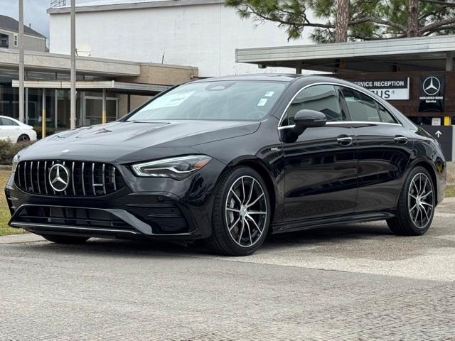 new 2025 Mercedes-Benz AMG CLA 35 car, priced at $58,000