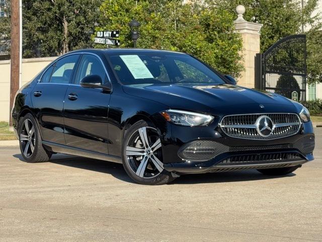 used 2024 Mercedes-Benz C-Class car, priced at $48,135