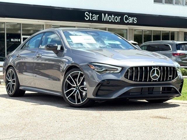 new 2025 Mercedes-Benz AMG CLA 35 car, priced at $59,550