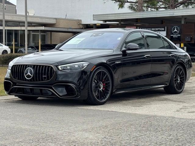 new 2025 Mercedes-Benz AMG S 63 E car, priced at $195,595