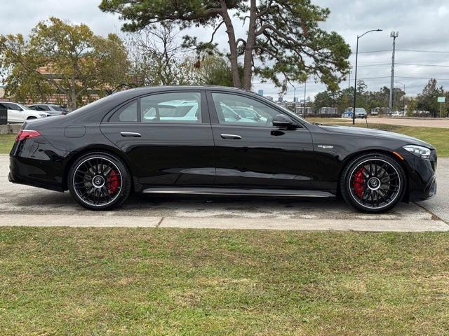 new 2025 Mercedes-Benz AMG S 63 E car, priced at $195,595