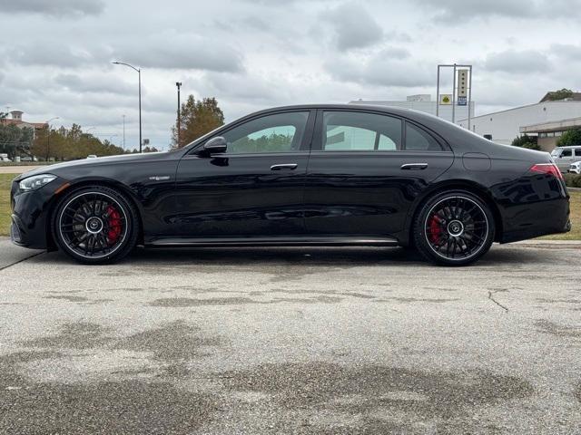 new 2025 Mercedes-Benz AMG S 63 E car, priced at $195,595