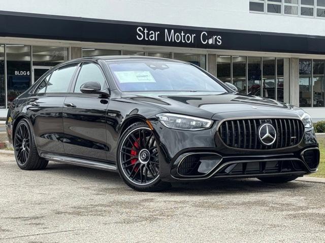 new 2025 Mercedes-Benz AMG S 63 E car, priced at $195,595