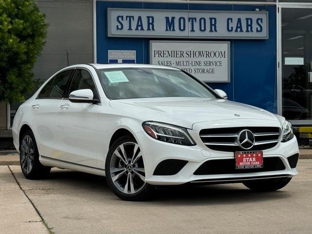 used 2021 Mercedes-Benz C-Class car, priced at $31,880