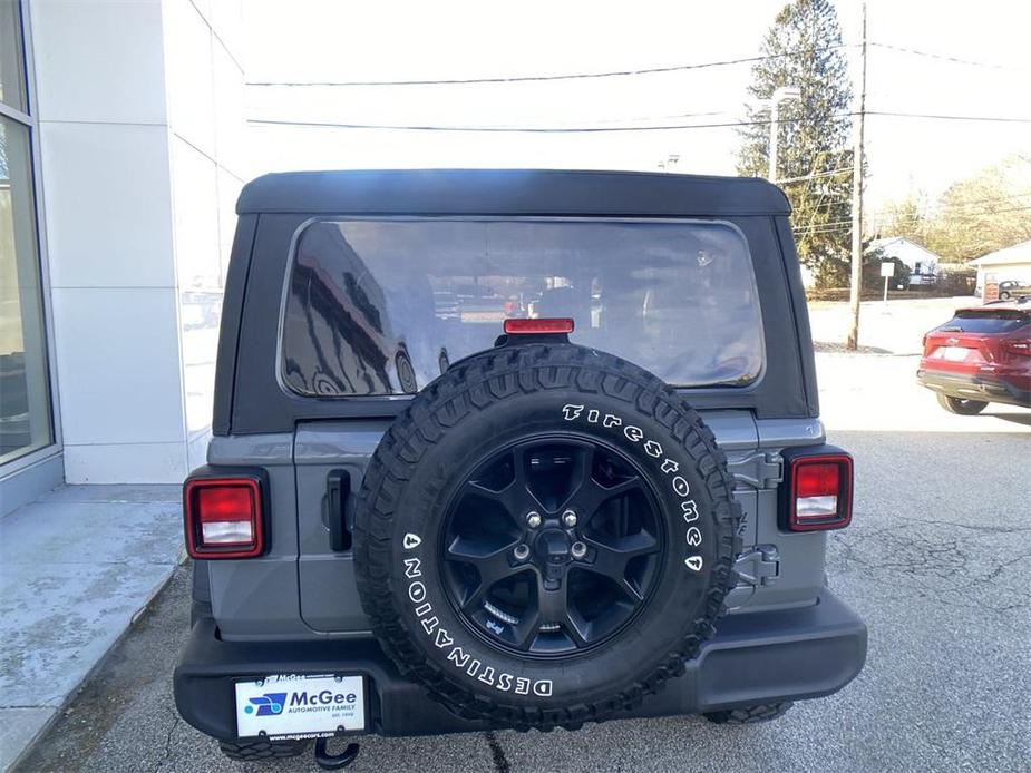 used 2022 Jeep Wrangler Unlimited car, priced at $33,524