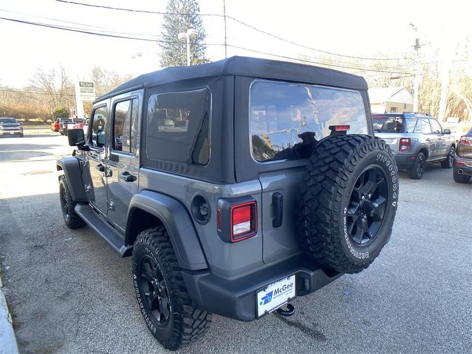 used 2022 Jeep Wrangler Unlimited car, priced at $33,524