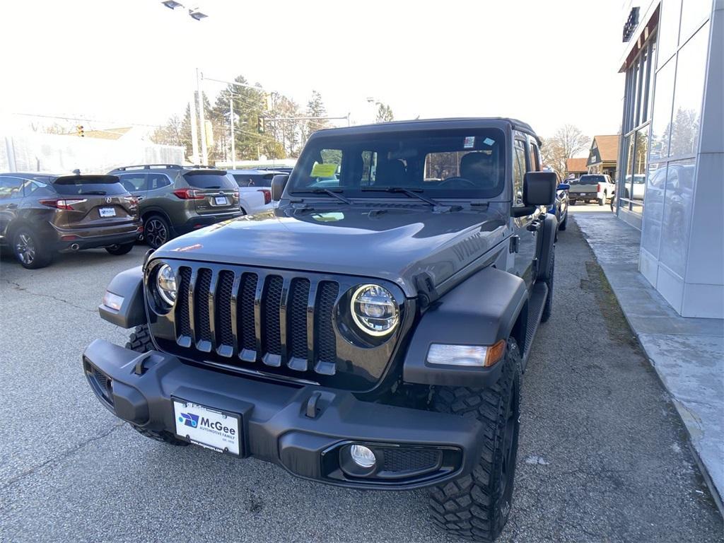 used 2022 Jeep Wrangler Unlimited car, priced at $33,524