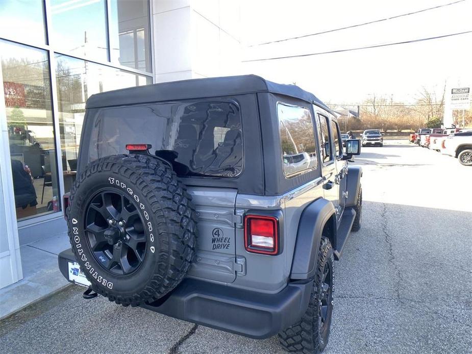 used 2022 Jeep Wrangler Unlimited car, priced at $33,524