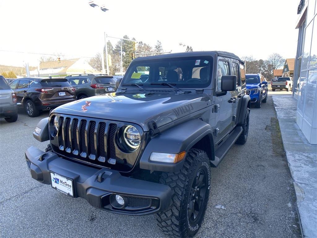 used 2022 Jeep Wrangler Unlimited car, priced at $33,524