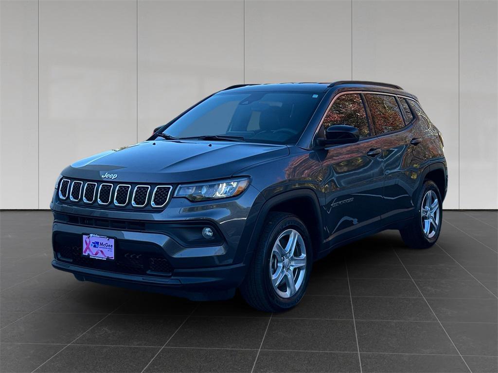 used 2024 Jeep Compass car, priced at $20,319