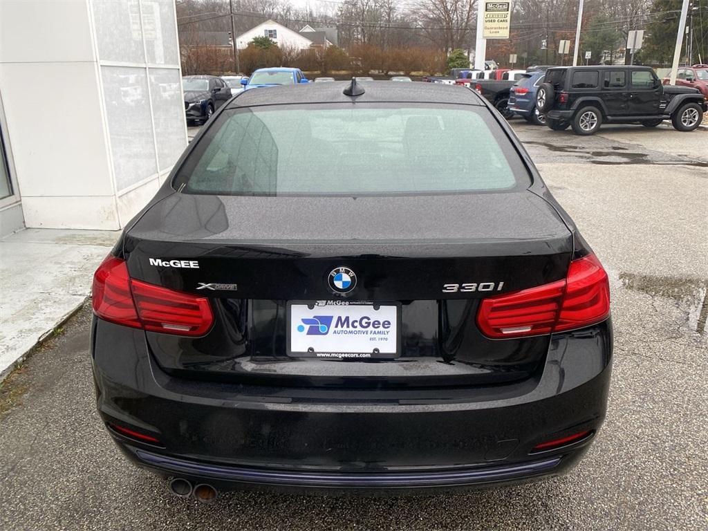 used 2018 BMW 330 car, priced at $21,034