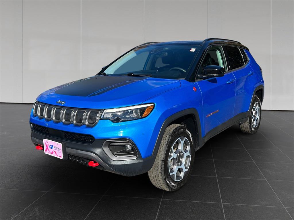 used 2022 Jeep Compass car, priced at $21,997
