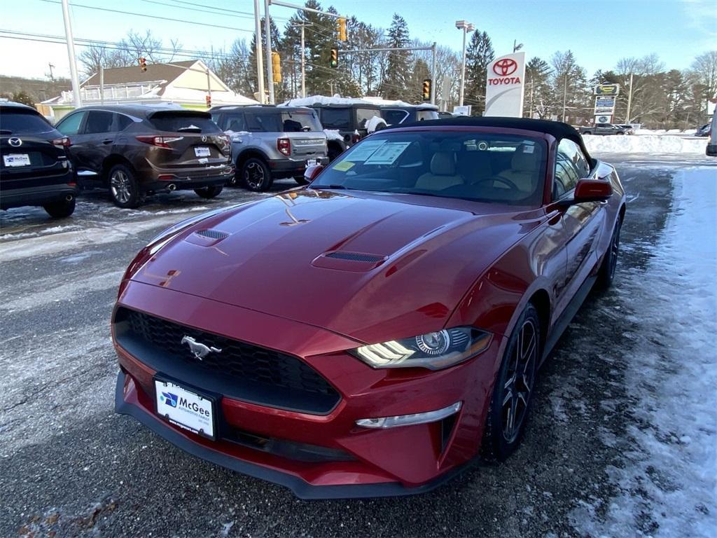 used 2020 Ford Mustang car, priced at $21,443