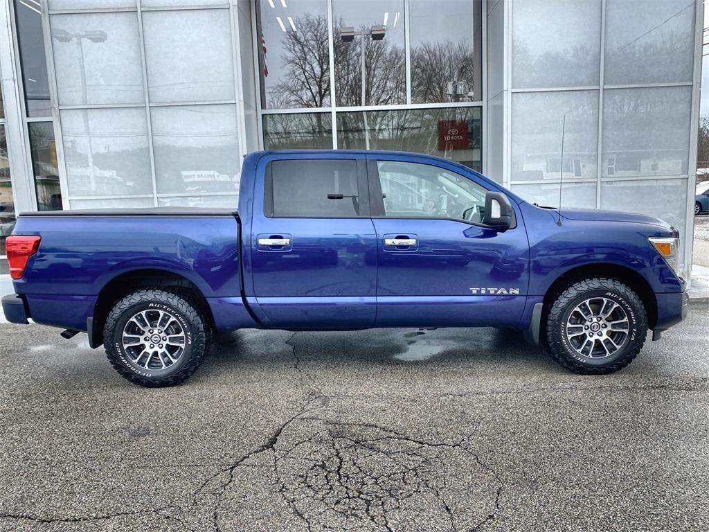 used 2021 Nissan Titan car, priced at $33,971