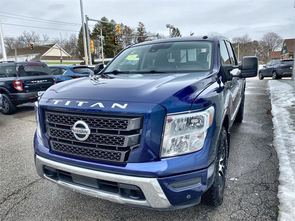 used 2021 Nissan Titan car, priced at $33,971