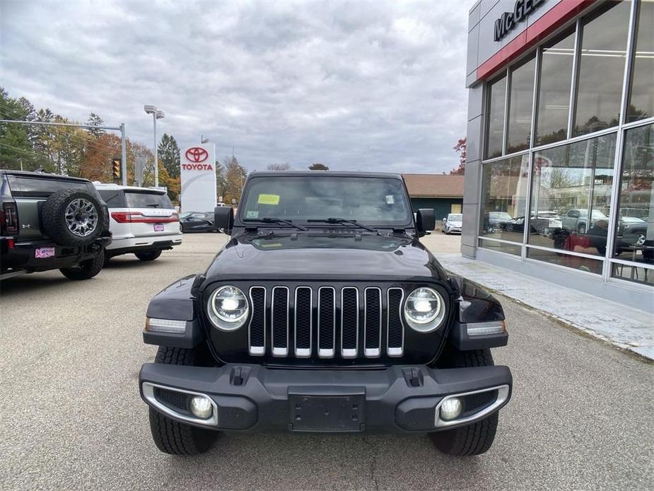 used 2021 Jeep Wrangler Unlimited car, priced at $27,504