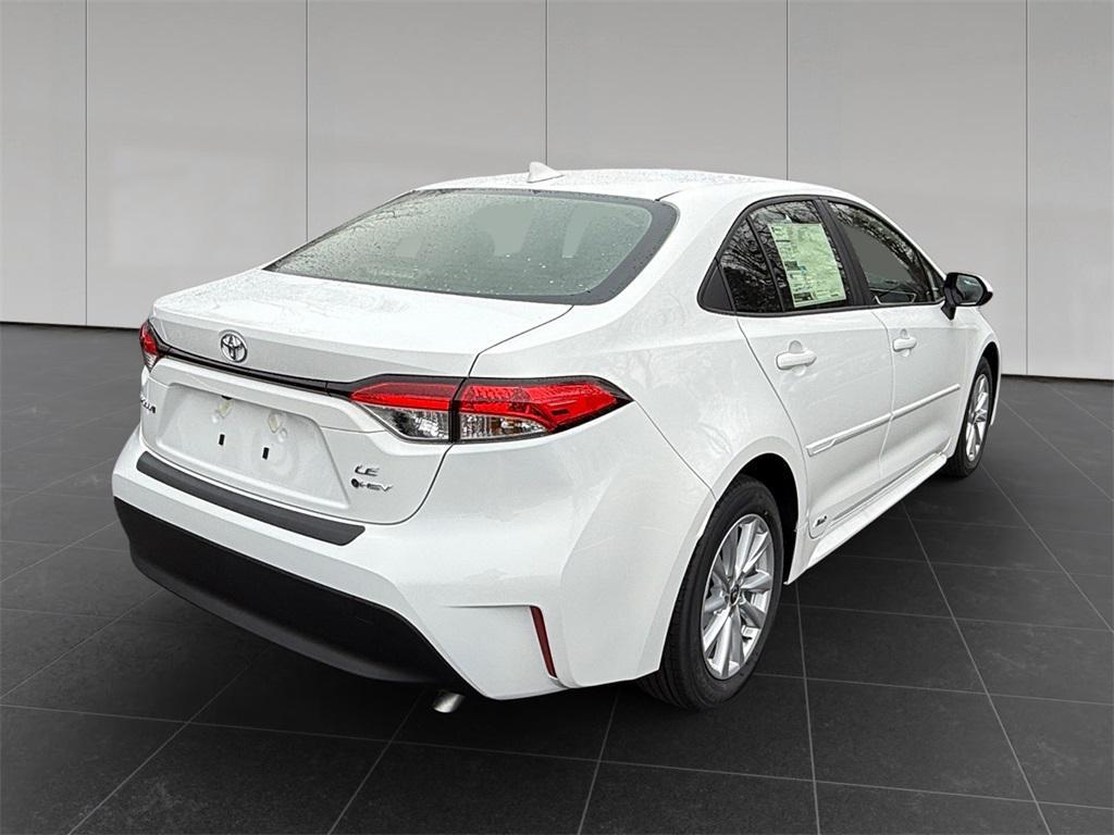new 2026 Toyota Corolla Hybrid car, priced at $29,652