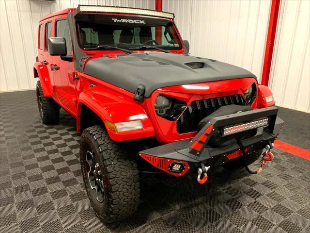 used 2020 Jeep Wrangler Unlimited car, priced at $33,500