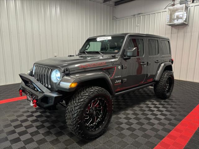 used 2018 Jeep Wrangler Unlimited car, priced at $38,497