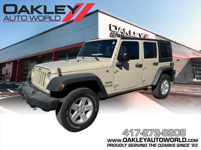 used 2018 Jeep Wrangler JK Unlimited car, priced at $26,027