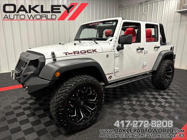 used 2017 Jeep Wrangler Unlimited car, priced at $36,560