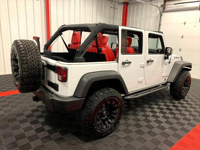 used 2017 Jeep Wrangler Unlimited car, priced at $31,000