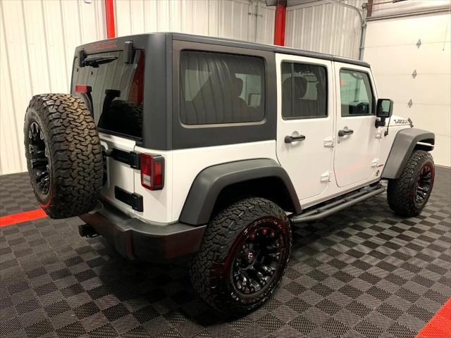 used 2017 Jeep Wrangler Unlimited car, priced at $31,000