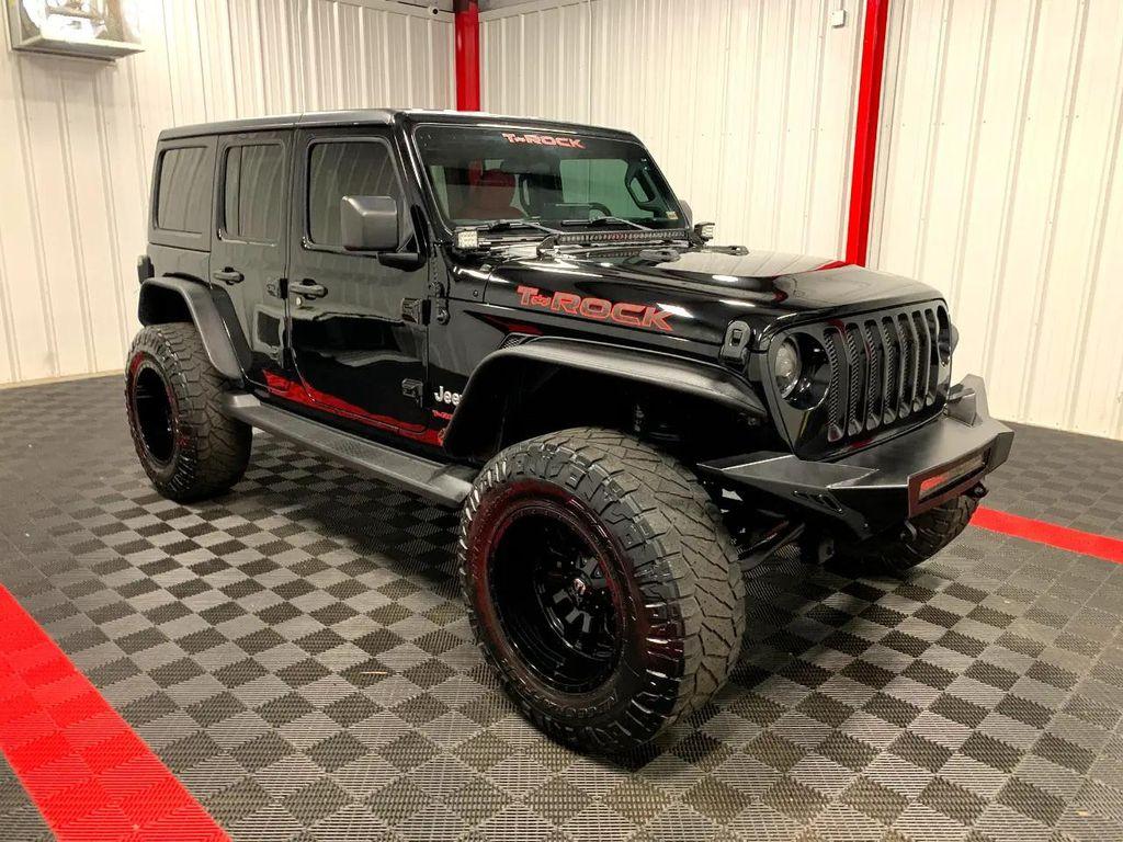 used 2020 Jeep Wrangler Unlimited car, priced at $31,500