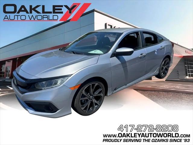 used 2019 Honda Civic car, priced at $16,646
