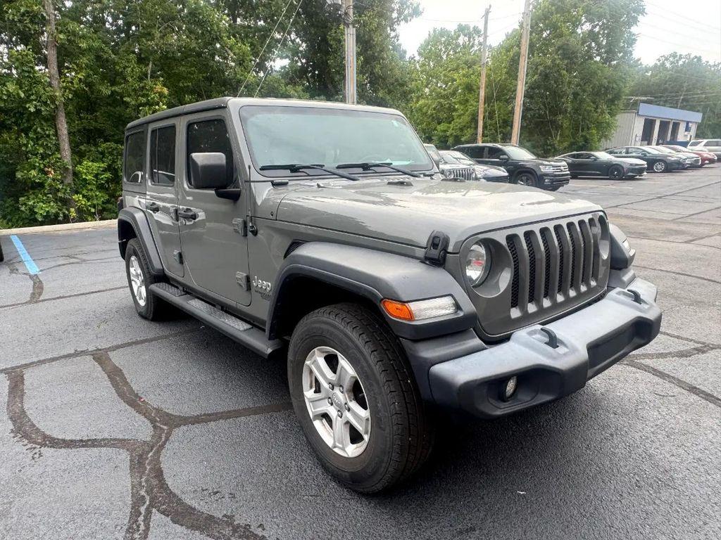 used 2020 Jeep Wrangler Unlimited car, priced at $28,987