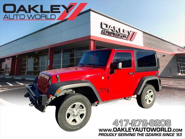 used 2015 Jeep Wrangler car, priced at $21,500