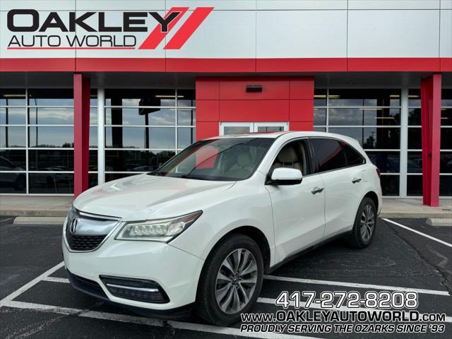 used 2014 Acura MDX car, priced at $17,500