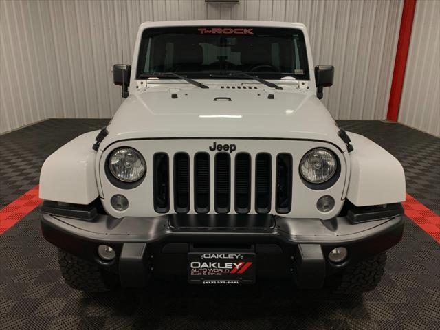 used 2016 Jeep Wrangler Unlimited car, priced at $26,879