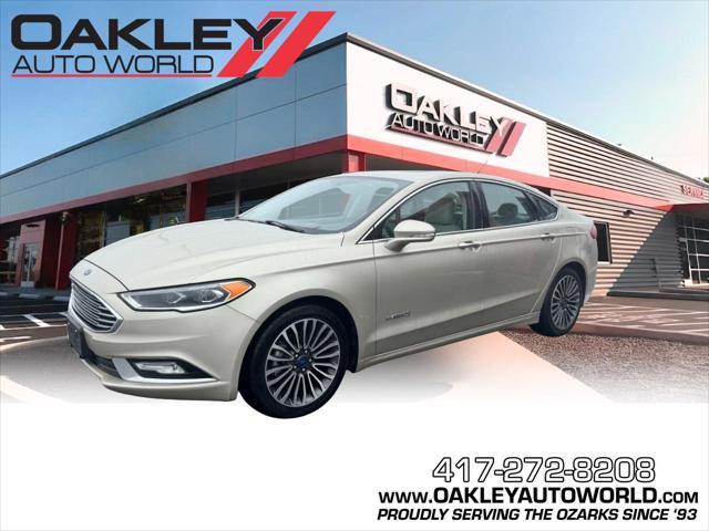 used 2017 Ford Fusion Hybrid car, priced at $15,397