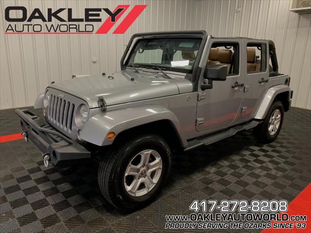 used 2014 Jeep Wrangler Unlimited car, priced at $17,968