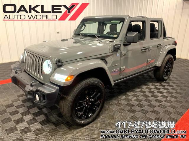 used 2021 Jeep Wrangler Unlimited 4xe car, priced at $35,978