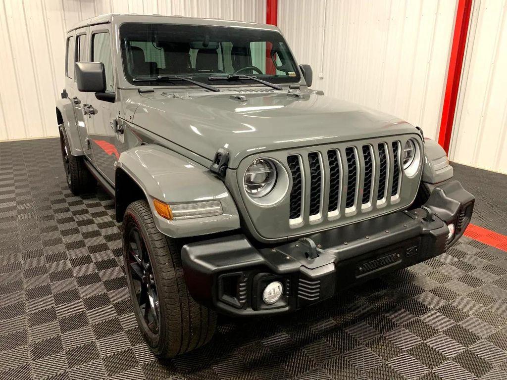 used 2021 Jeep Wrangler Unlimited 4xe car, priced at $35,656
