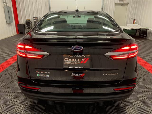 used 2019 Ford Fusion Energi car, priced at $19,382